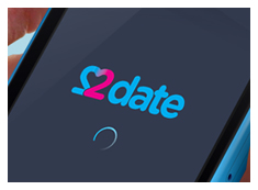 Логотип для социальной сети «2date»